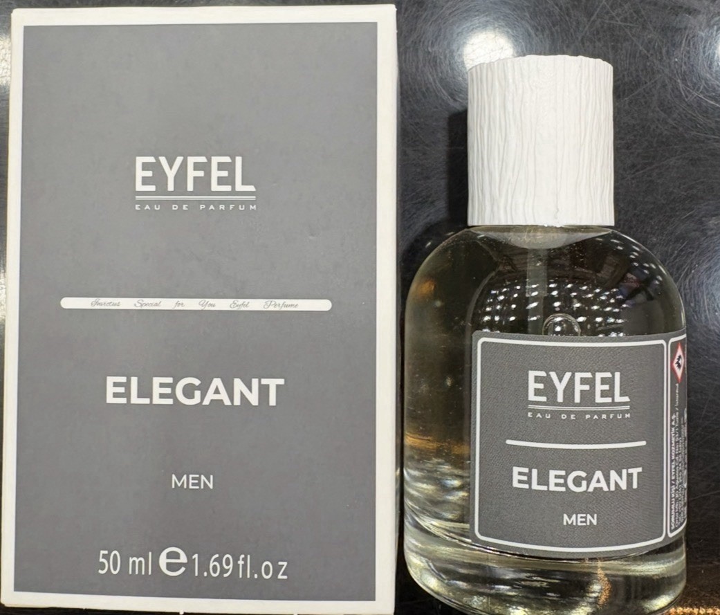 Eyfel Elegant Men Eau de Parfum Spray, 1.69 fl oz Regular Size