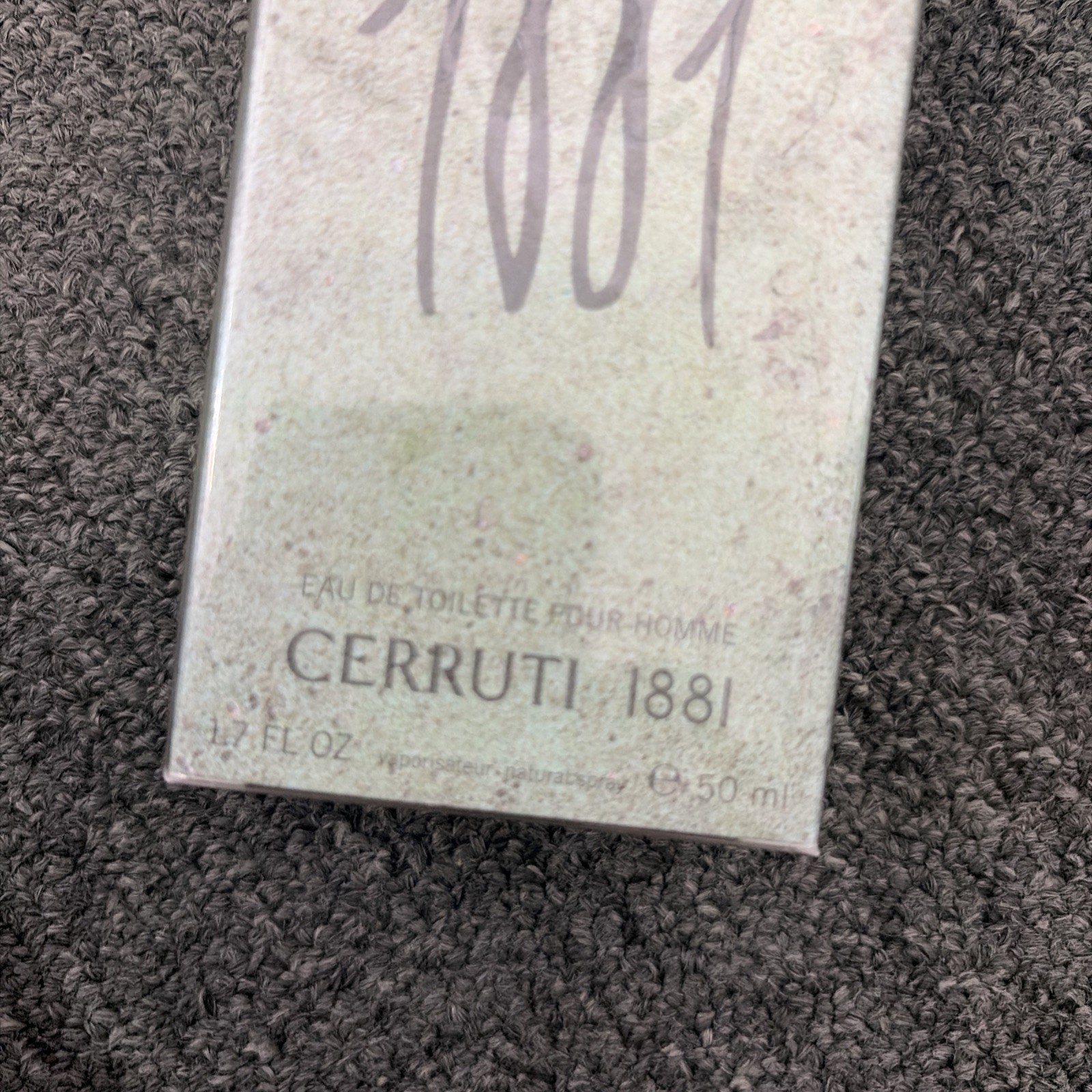 Cerruti 1881 Pour Homme Eau de toilette 1.7 oz/ 50 ml Vintage