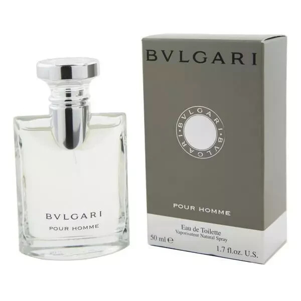 BVLGARI by Bvlgari Pour Homme Eau De Toilette Spray 1.7 oz / e 50 ml Sealed NIB