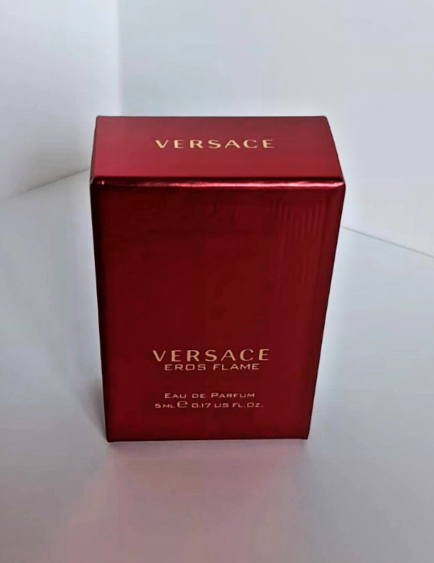 Versace Eros Flame 0.17 oz Mini New In Box Men’s Cologne Travel size