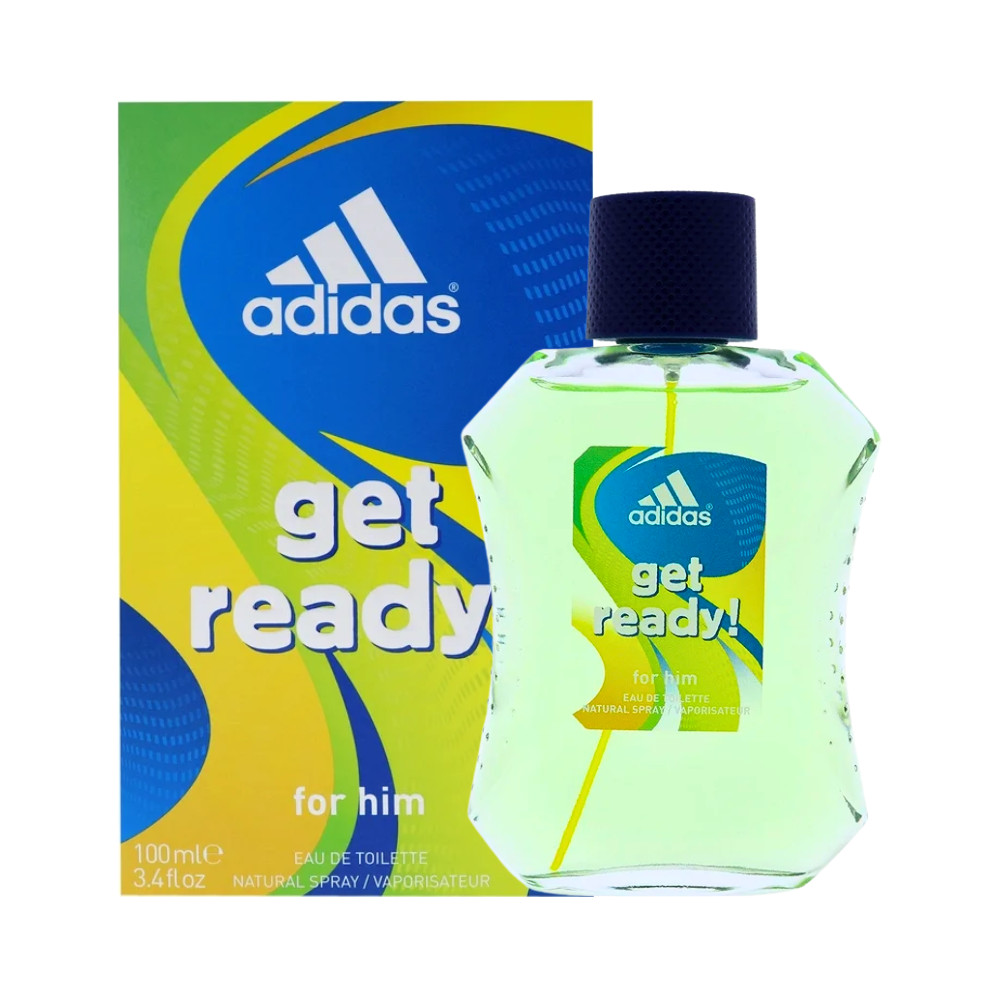 Adidas Get Ready by Adidas for Men 3.4 oz / 100mL EDT Spray New in Box