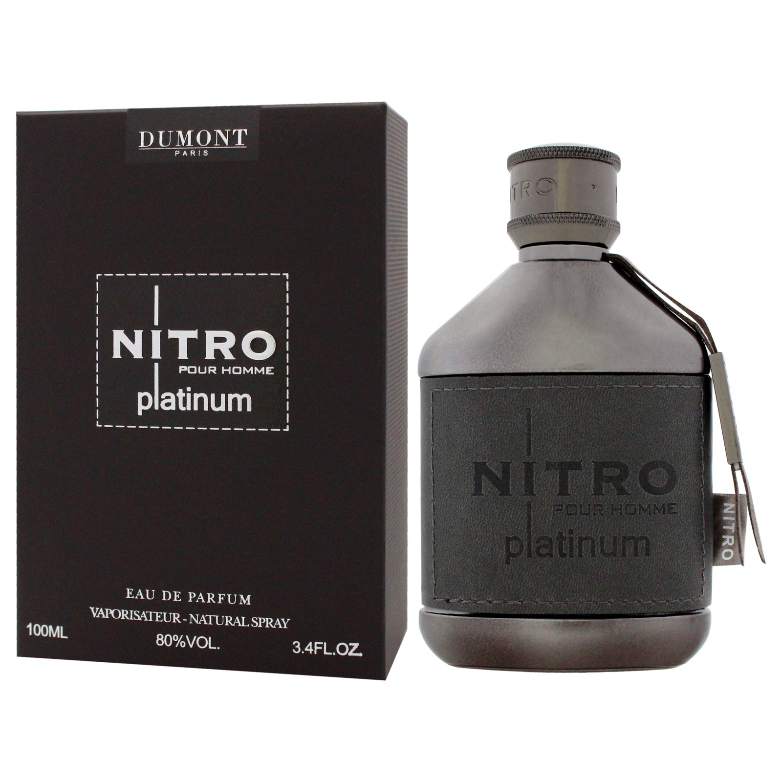 Nitro Platinum by Dumont for Men – 3.4 oz EDP Spray