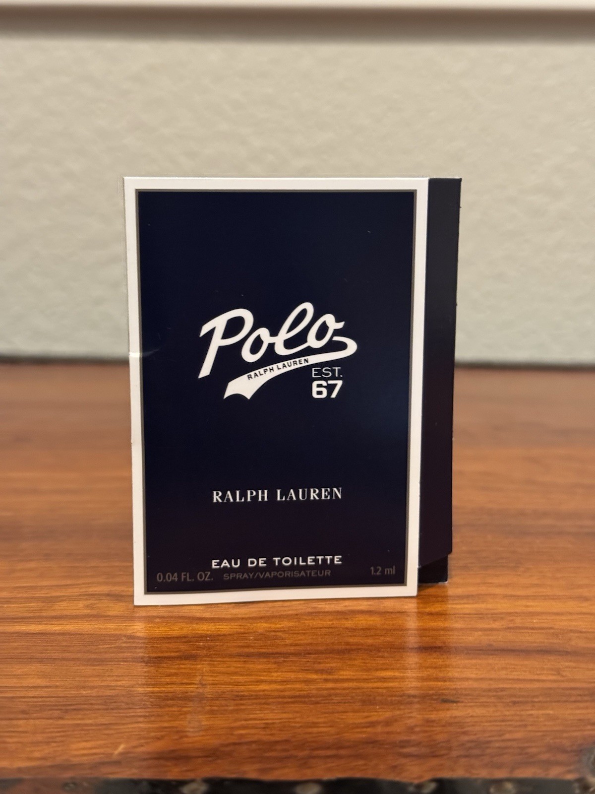 Ralph Lauren Polo Est 67 Eau de Toilette Men’s Cologne Spray Sample .04 oz