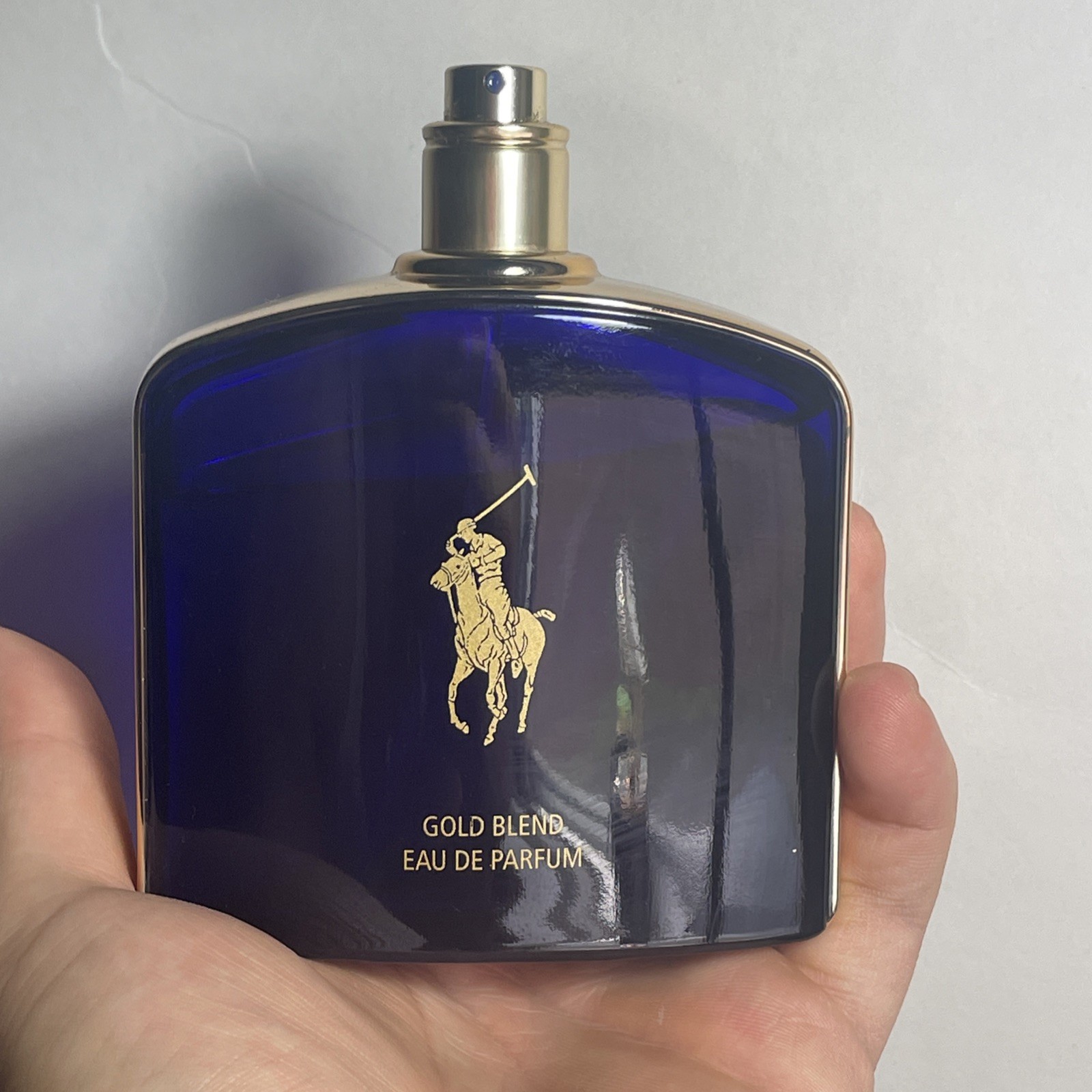 Ralph Lauren Polo Blue Gold Blend 4.2 Oz Men’s Eau de Parfum Spray 80% Discont