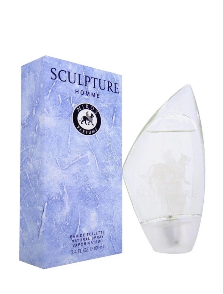 Sculpture Eau De Toilette 3.4 Oz Nikos Men’s Cologne