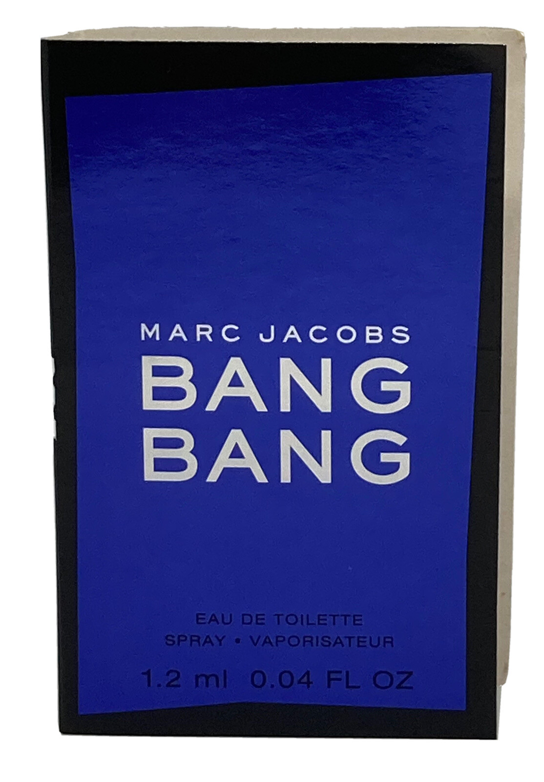 Marc Jacobs Bang Bang 0.04 oz 1.2 ml EDT Mini Travel Sample Vial Discontinued