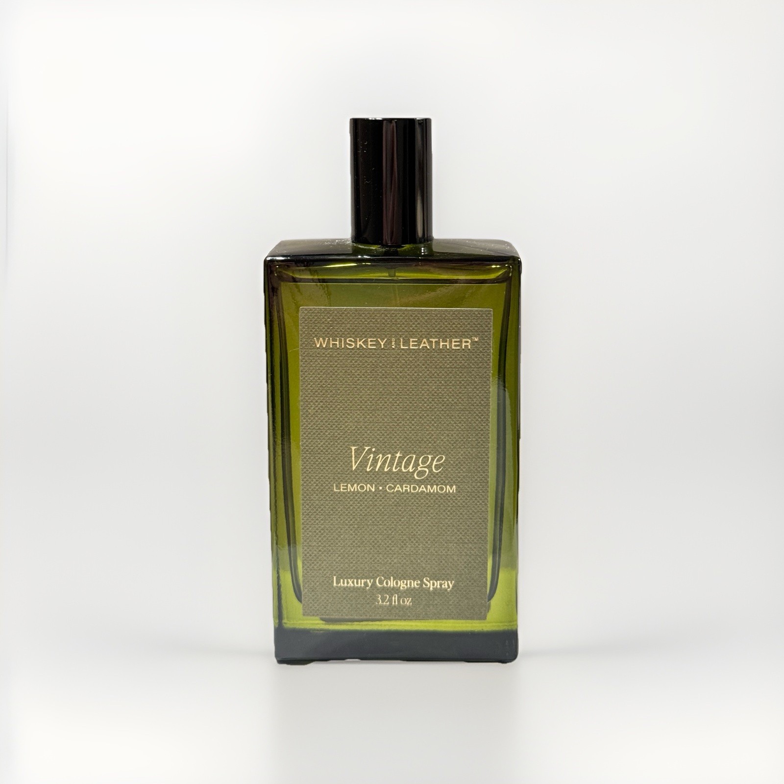 Men Sand + Fog Whiskey Leather Vintage Luxury Eau De Cologne EDC 3.4 Oz Spray