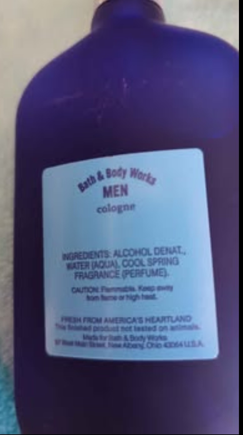 Bath & Body Works COOL SPRING Mens Cologne Spray 4.0 FL. OZ / 118 ml NWOB RARE
