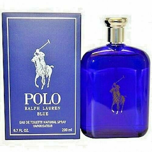 POLO BLUE BY RALPH LAUREN 6.7 OZ EAU DE TOILETTE SPRAY For MEN SEALED BOX