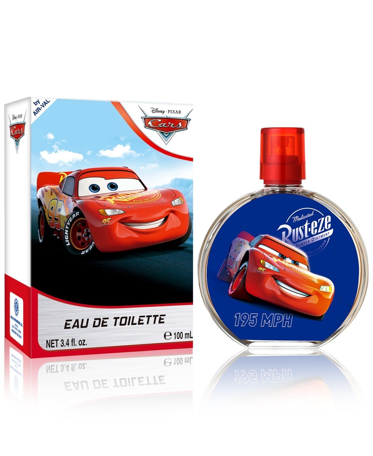 Disney Cars Eau De Toilette Spray 3.4 Oz For Men Air Val | Woody, Fresh Scent
