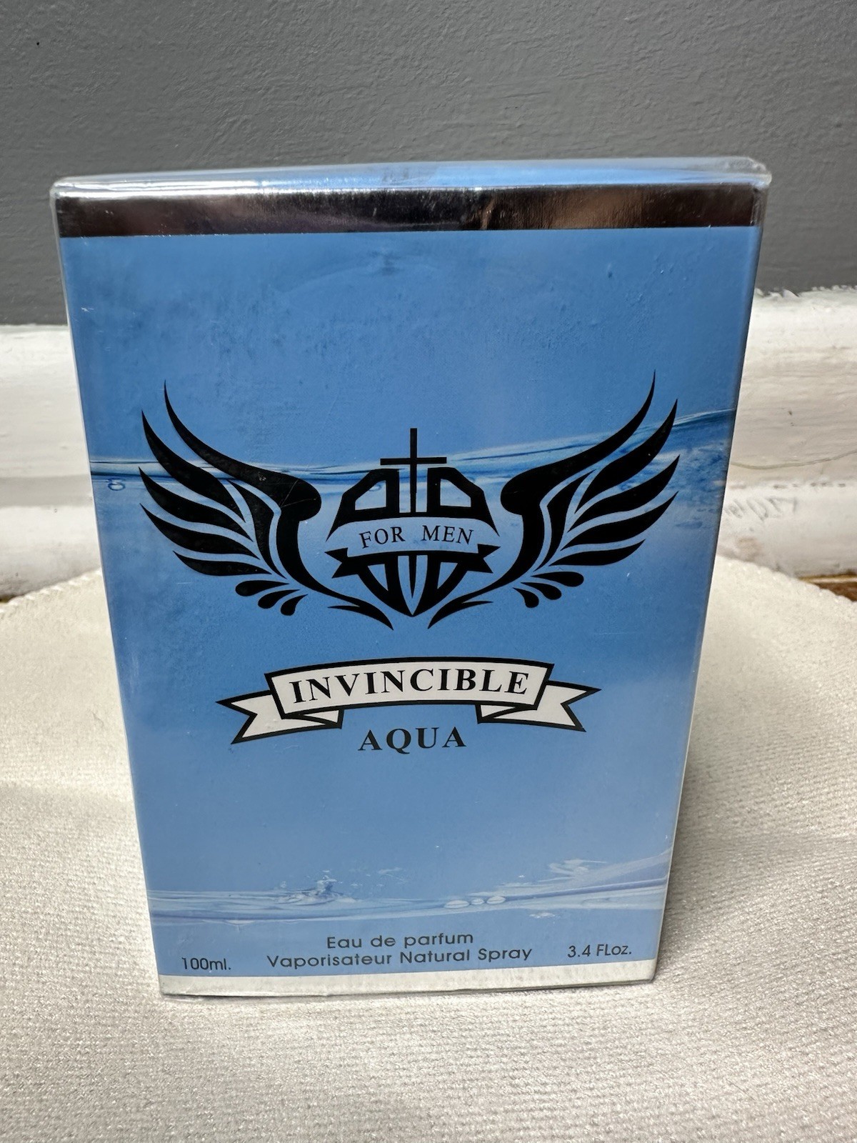INVINCIBLE AQUA Men’s Cologne 3.4 Fl. Oz. EDT Spray Inspired By Invictus Aqua
