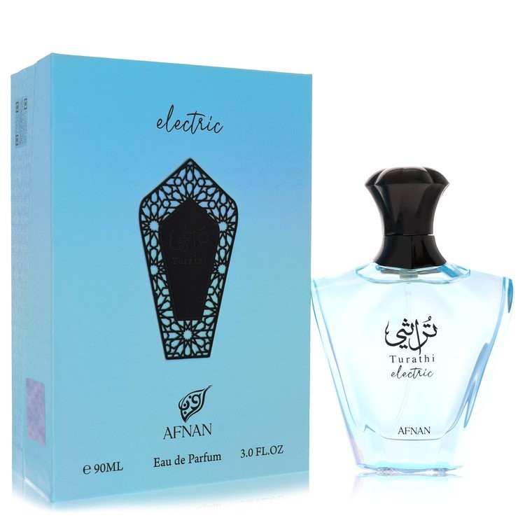 Afnan Turathi Electric 3 oz Eau De Parfum Spray (Unisex) Unisex