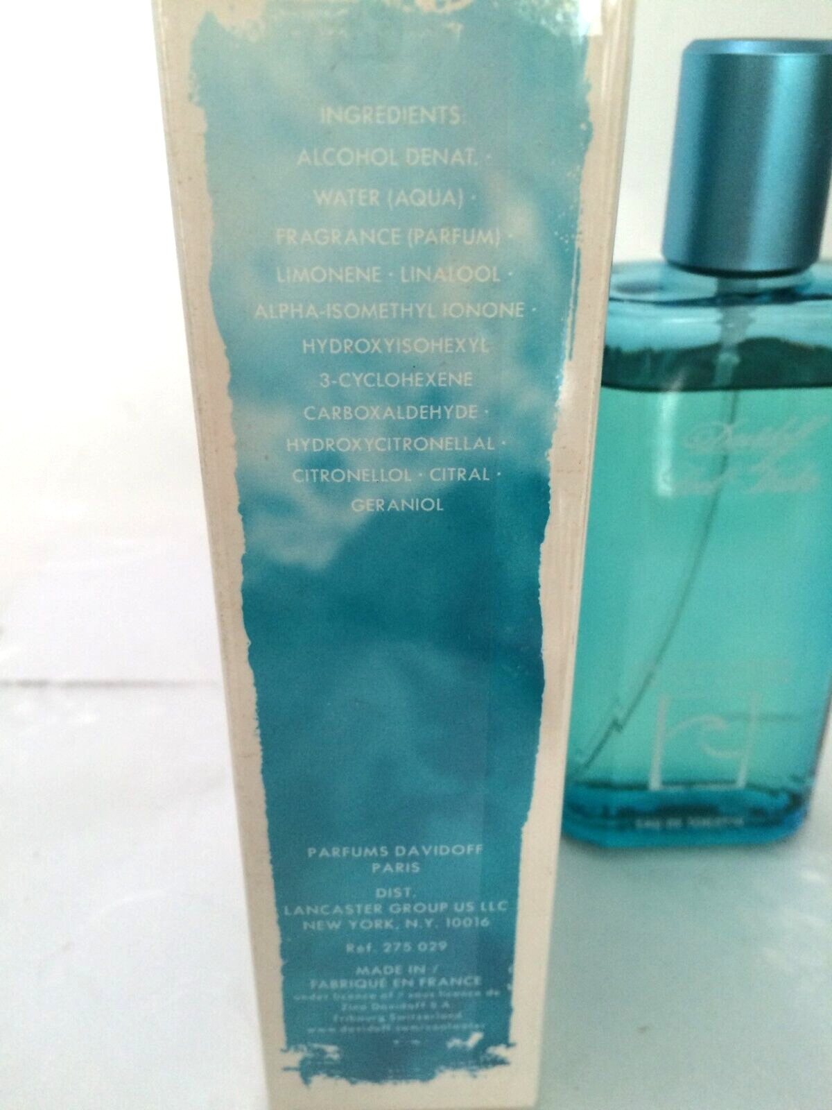 COOL WATER SEA, SCENTS and SUN by DAVIDOFF Cologne Men 4.2 oz EDT Spr As Picture
