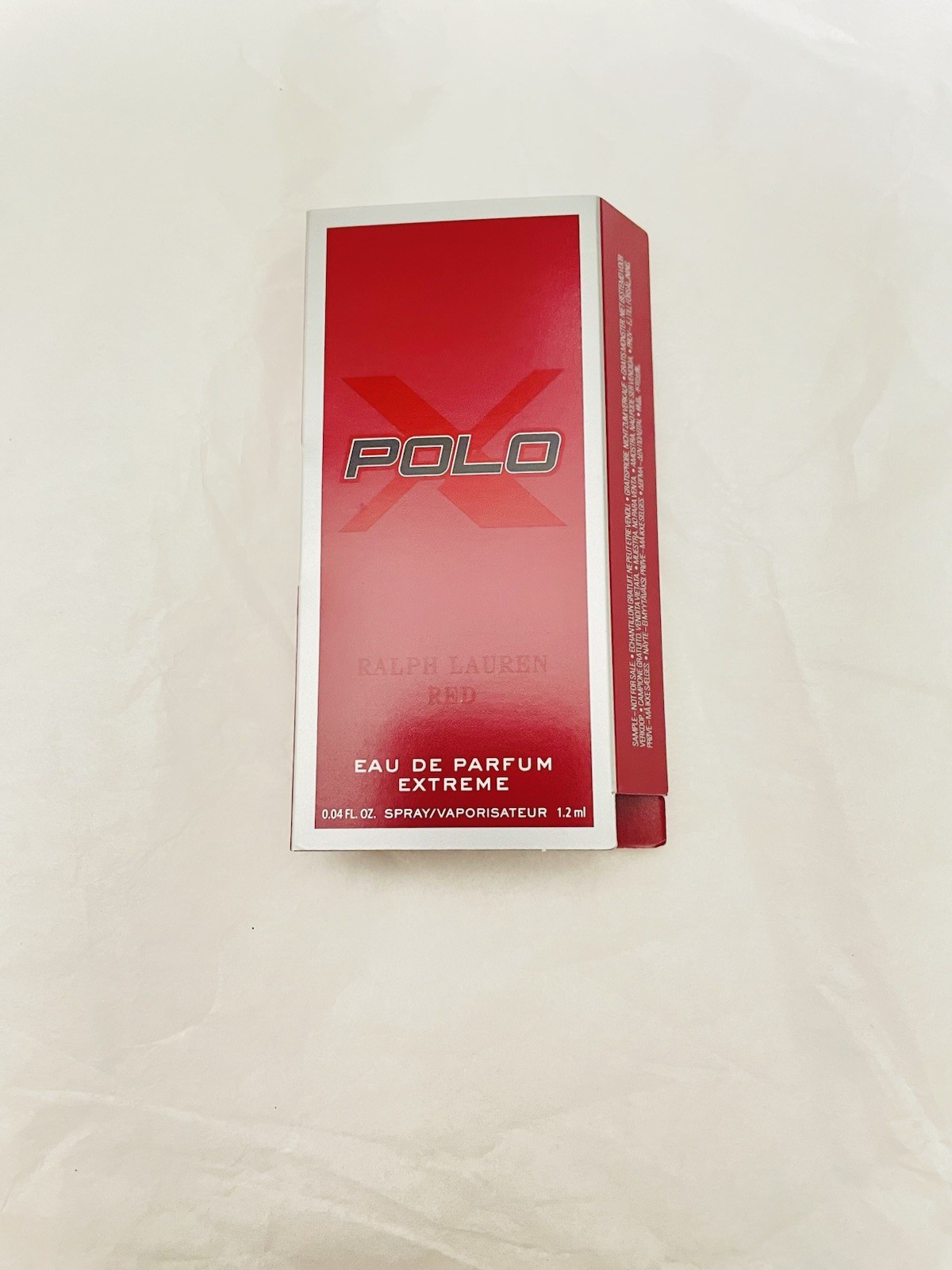 Ralph Lauren Polo Red Extreme EDP 1.2 ml / 0.04 Fl Oz Sample Spray