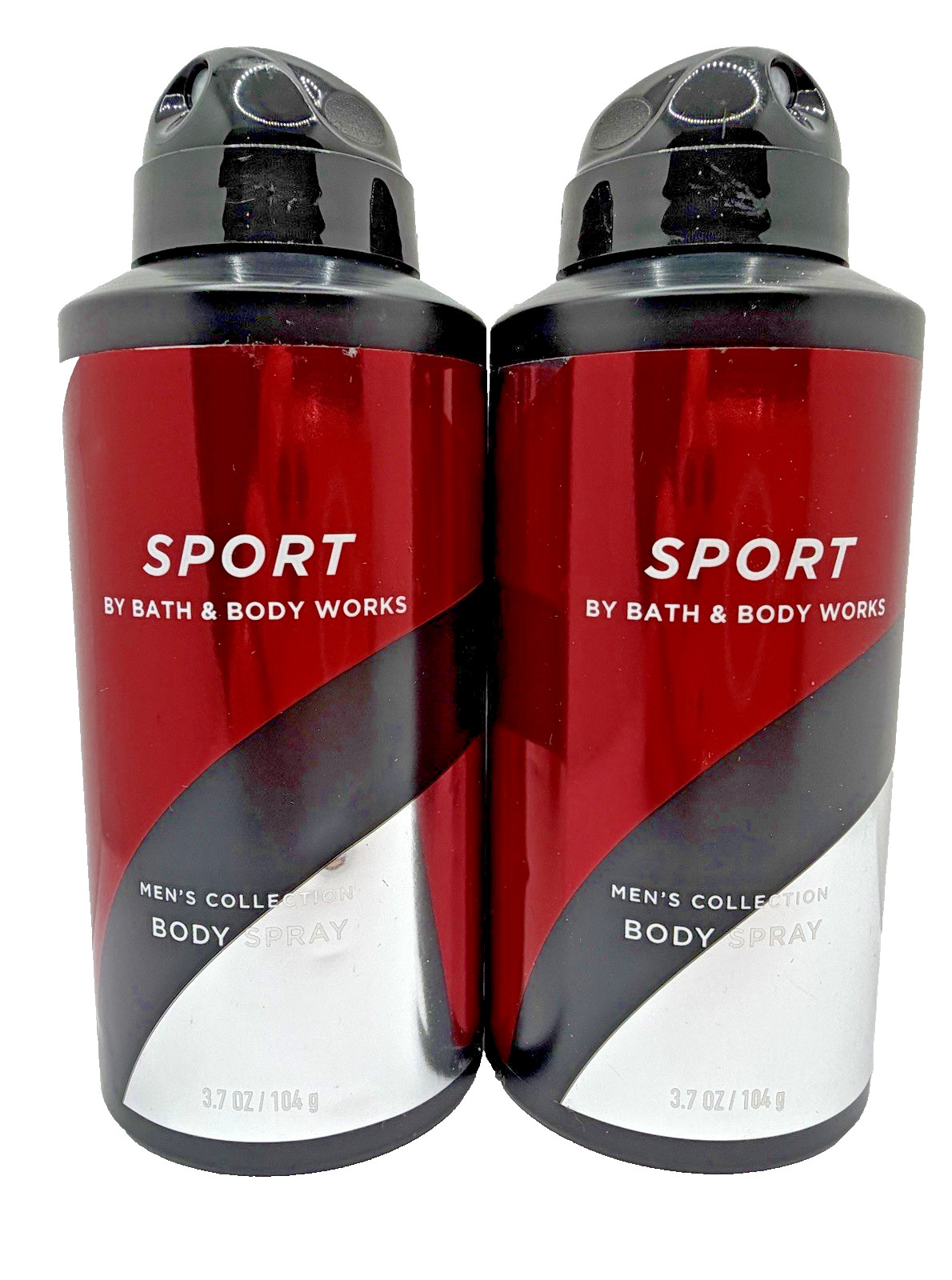 Bath & Body Works Sport Men Collection Body Spray 3.7 Oz x2 *DENTED*