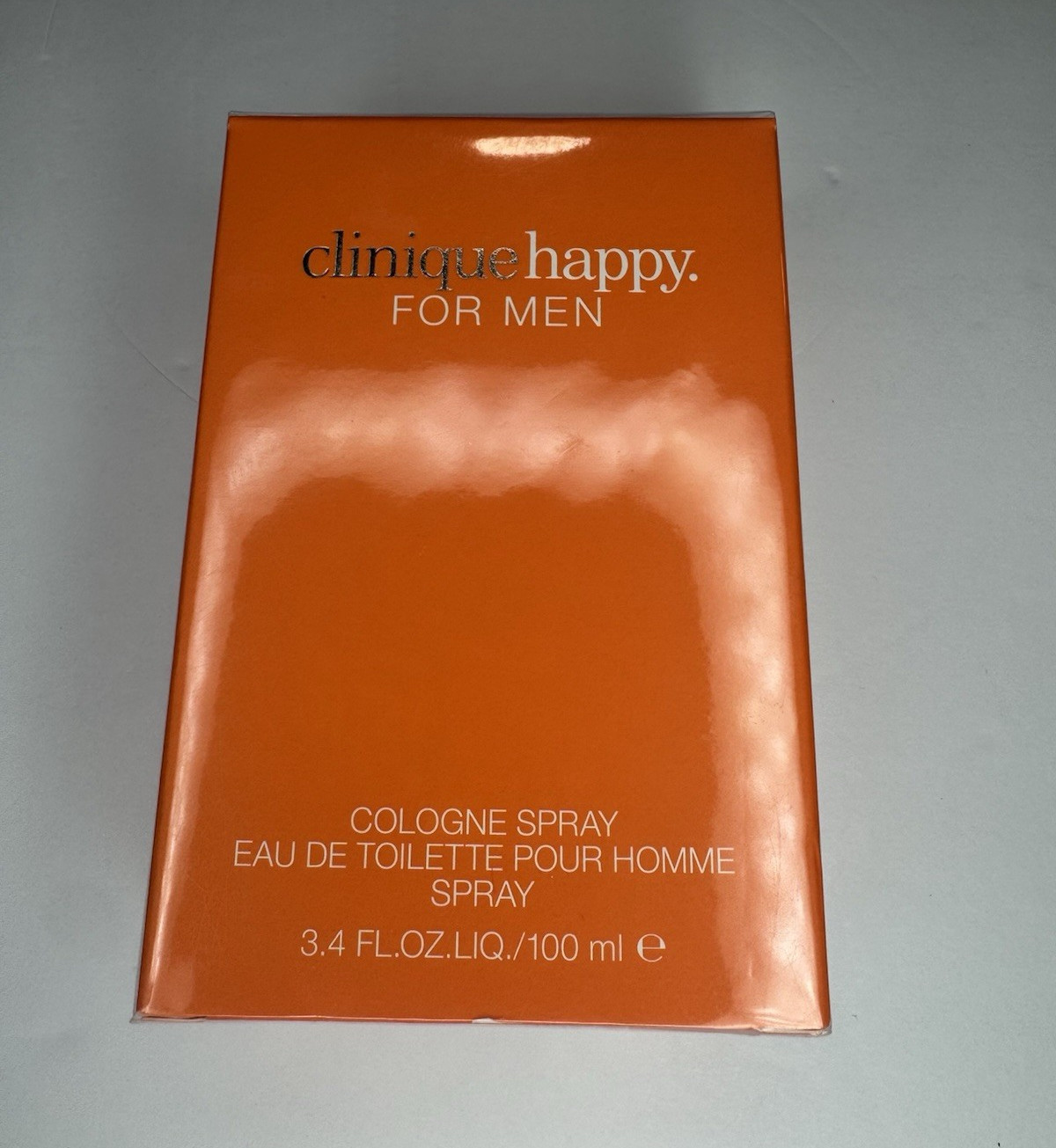 Clinique Happy for Men Eau de Toilette Cologne Spray 3.4 fl oz Regular Size