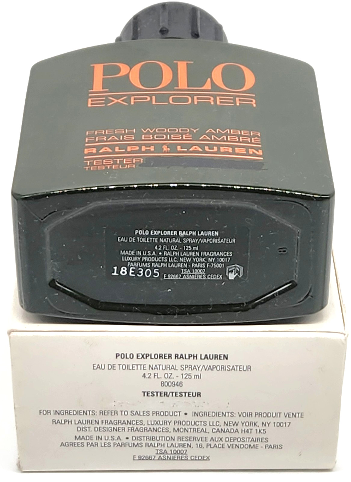 Polo Explorer By Ralph Lauren Eau de Toilette Spray For Men 4.2 fl oz