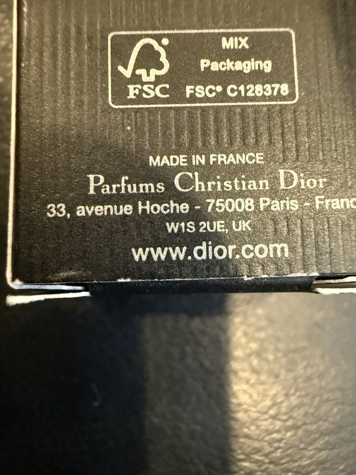 New 7.5ml /0.25fl Christian Dior Homme Parfum EDP Perfume for Men