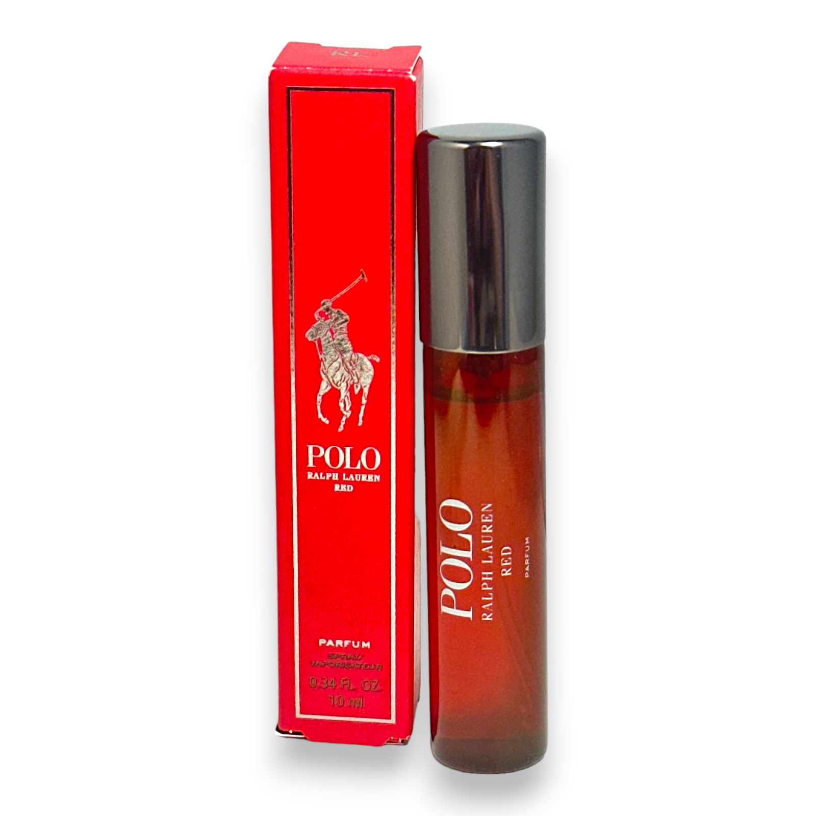 Red by Polo Ralph Lauren Parfum Travel Size Spray 0.34FL.0Z/10ML NEW IN BOX