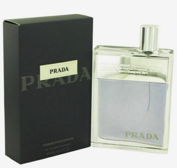 Prada Amber Pour Homme 100ml 3.4 Oz Eau De Toilette Spray Men Sealed