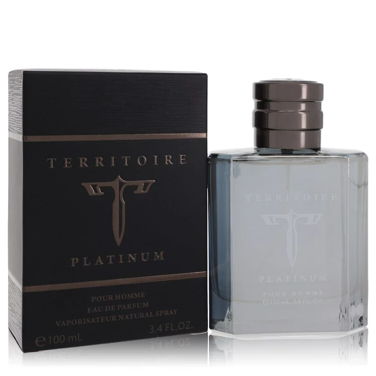 Territoire Platinum by YZY 3.4 oz (100ml) EDP Cologne for Men New In Box
