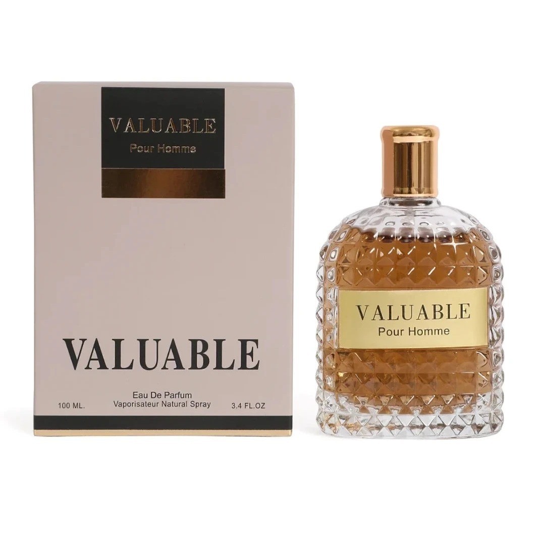 Valuable Pour Homme Eau de Parfum 3.4 oz 100 mL Men’s Cologne New Boxed