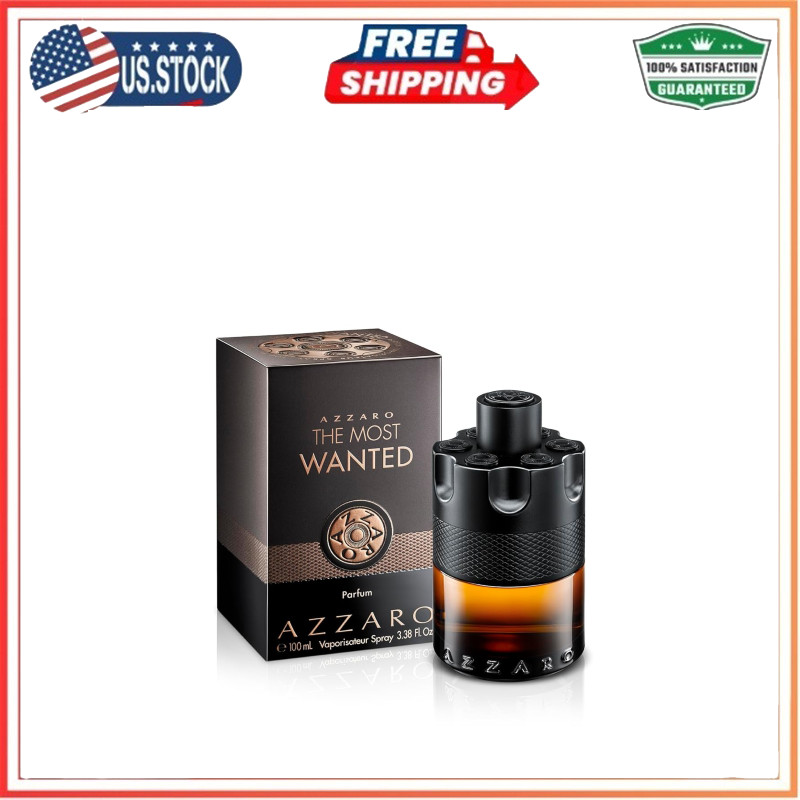 Azzaro The Most Wanted 3.38 oz./ 100 ml. PARFUM Spray for Men | New & Sealed Box