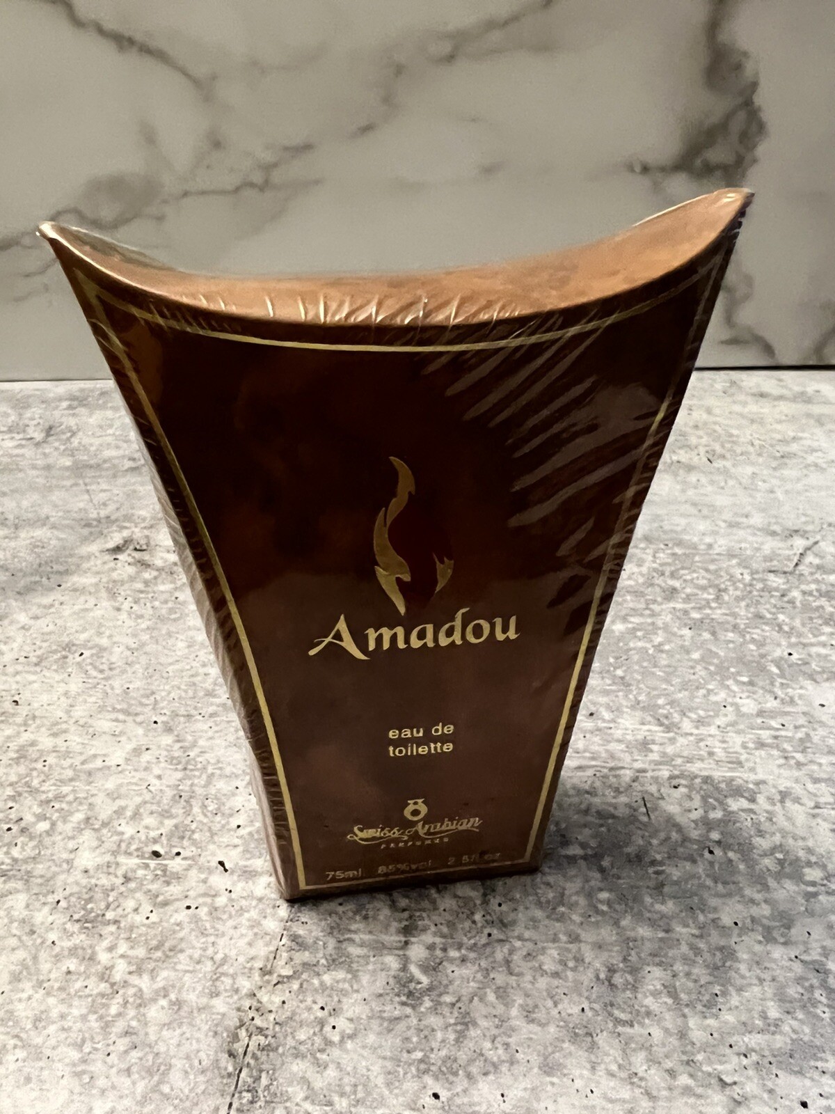 Swiss Arabian Amadou 2.5 oz for men VINTAGE Sealed Box New