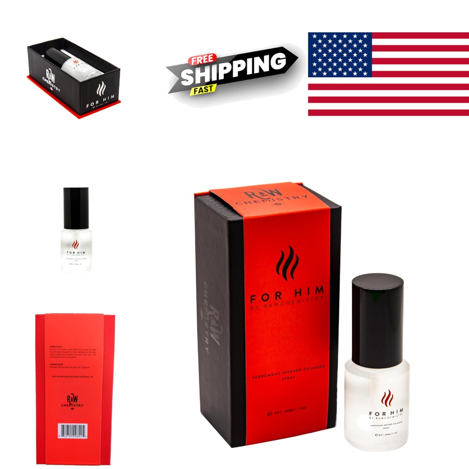 Enticing Masculine Cologne 1 Fl Oz Oil Based Pheromone Infused Formula