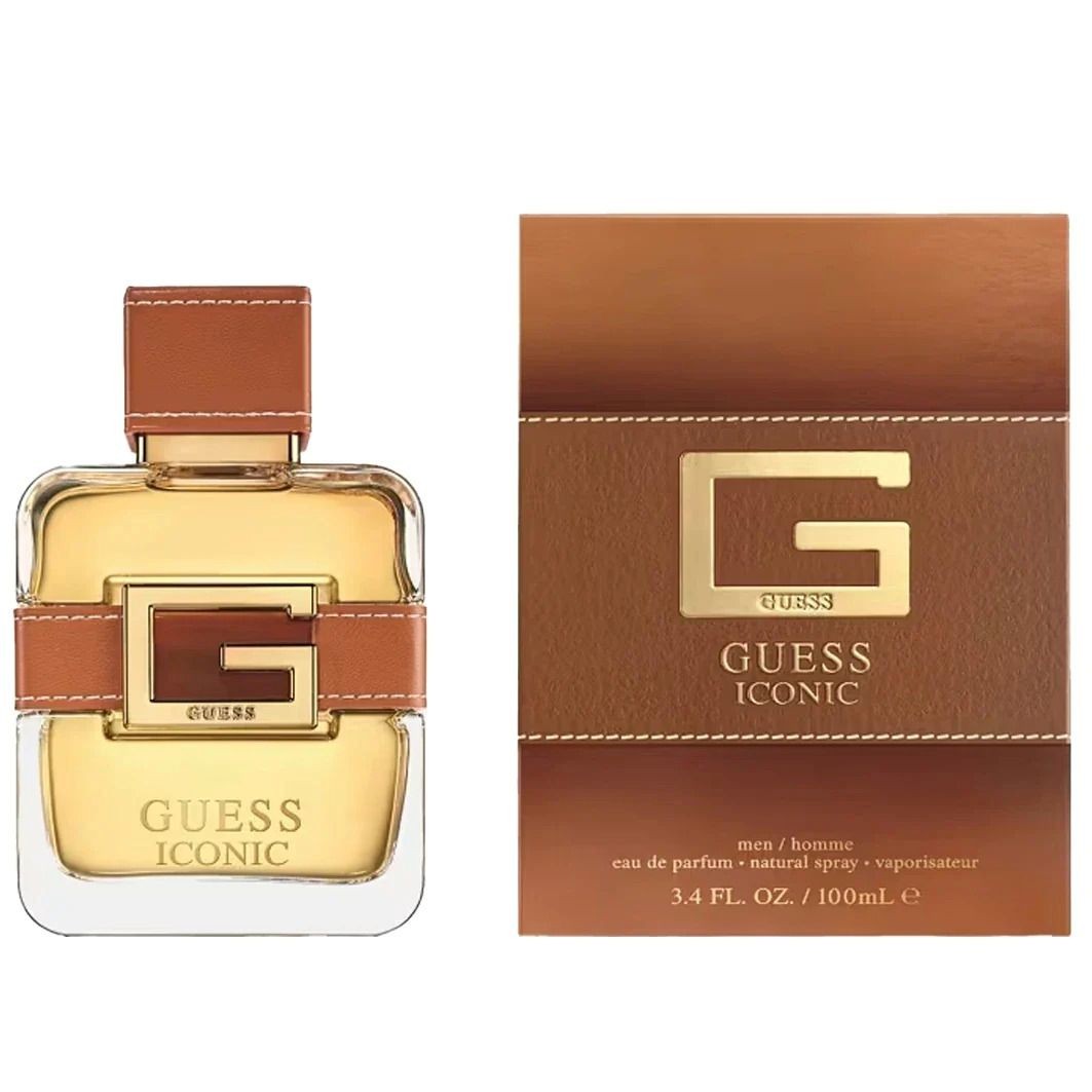 Guess „ICONIC HOMME“, Eau De Parfum Spray, 3.4oz, Men, 2025, Sealed