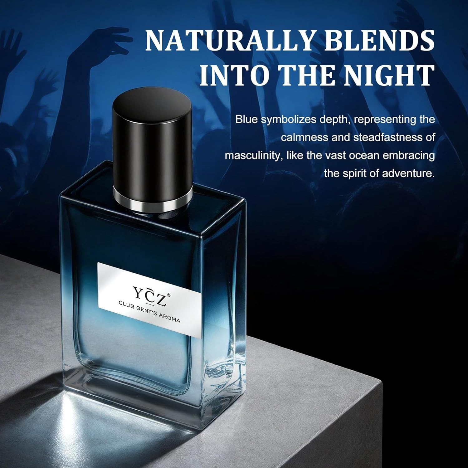 YCZ CLUB GENT’s AROMA 1.7 fl oz Long Lasting Fragrance Men’s Perfume..