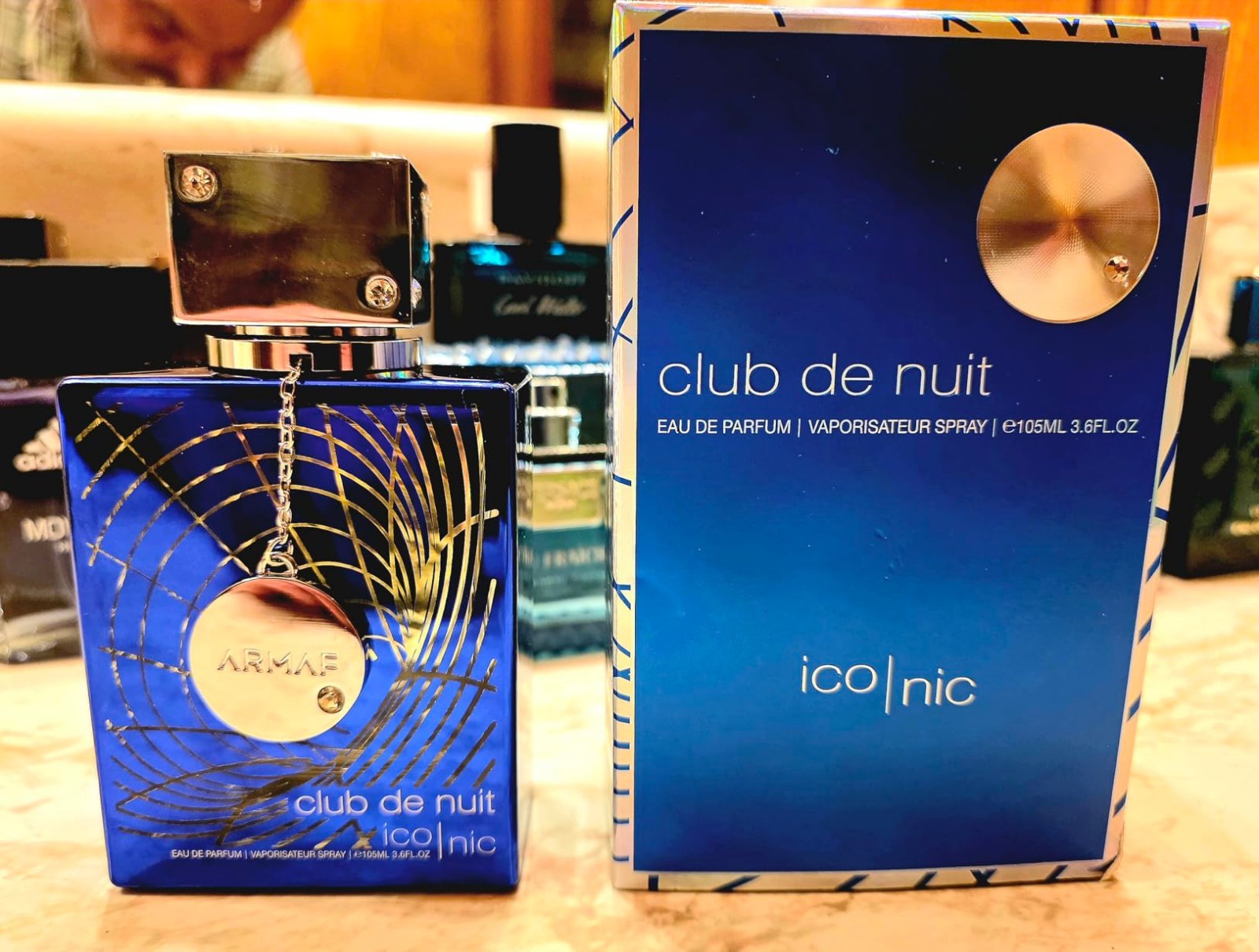 Armaf Club De Nuit Blue Iconic For Men Eau De Parfum 105ml/3.6oz Spray New Box