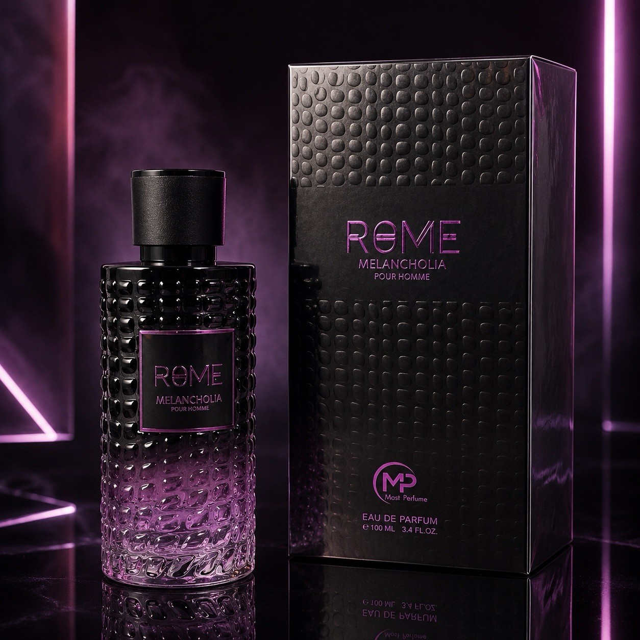 Rome Melancholia Pour Homme Bharara Beauty Eau De Parfum Men 3.4 Oz Spray