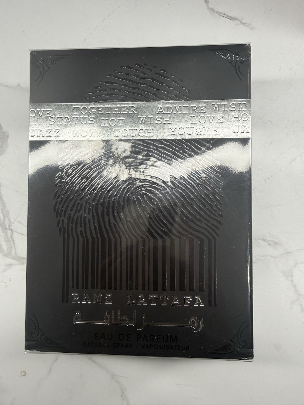 Lattafa Ramz Silver Eau de Parfum Men 100 ml/3.4 fl.oz Natural Spray