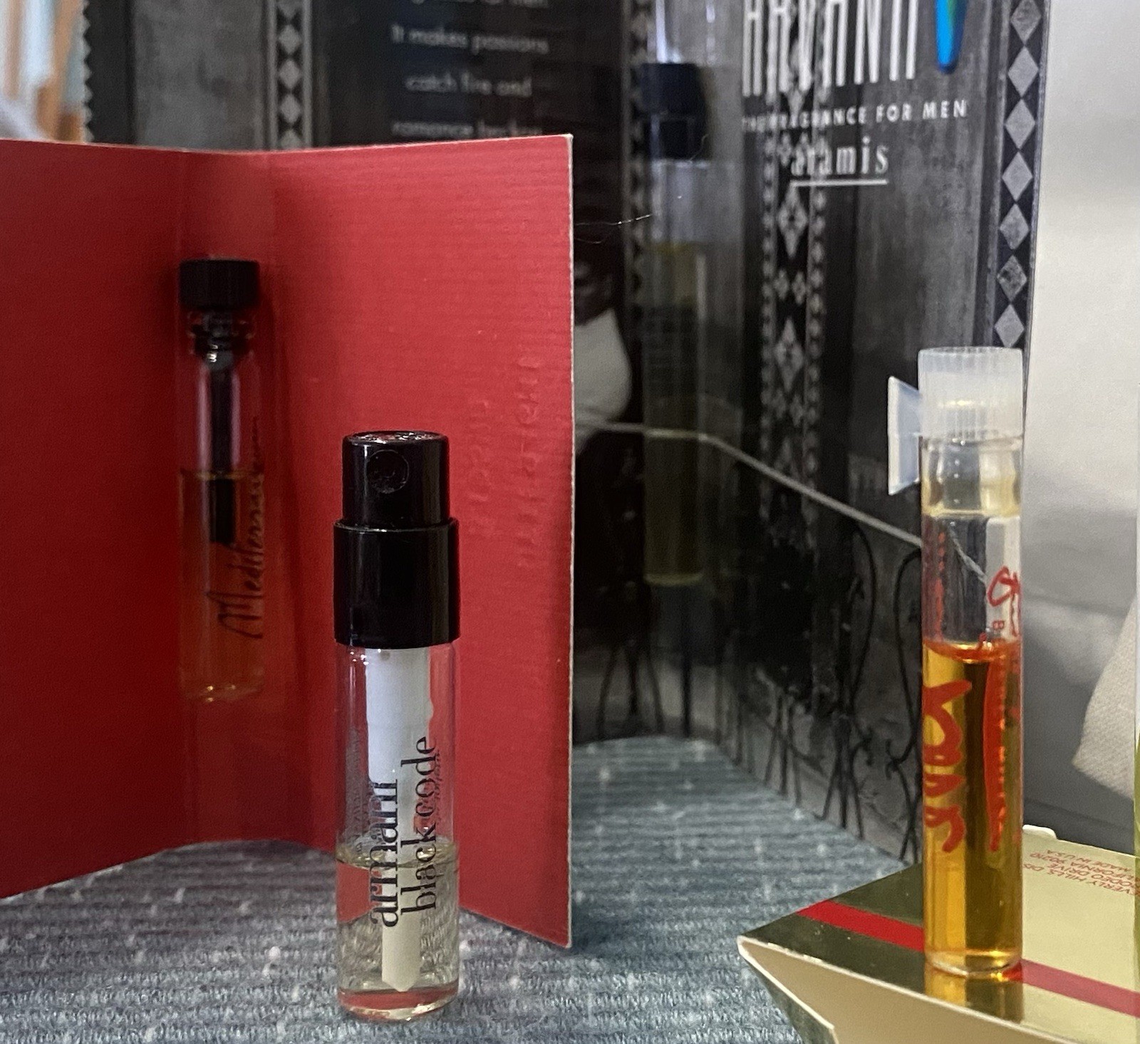 edt/Cologne Bundle High End 7 Sample spray/splash vials Ungaro I aramis Loewe+