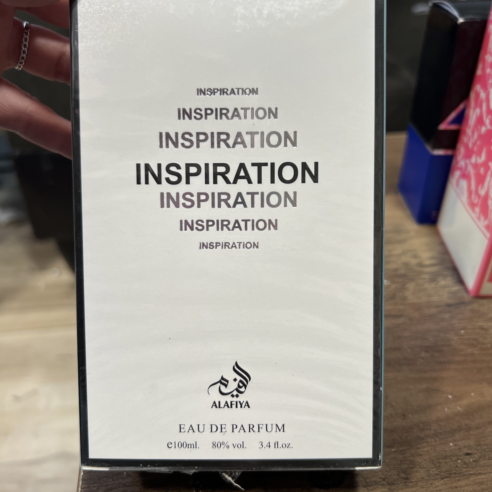 Alafiya INSPIRATION 100ml 3.4oz EAU DE PARFUM Spray FOR Men *NIB* *SEALED*