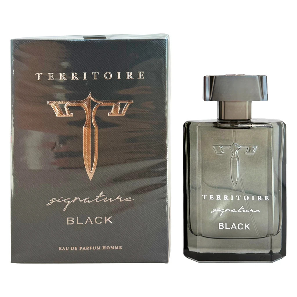 Territoire Signature Black by YZY 3.4 oz-100 ml EDP for Men New In Box & Sealed