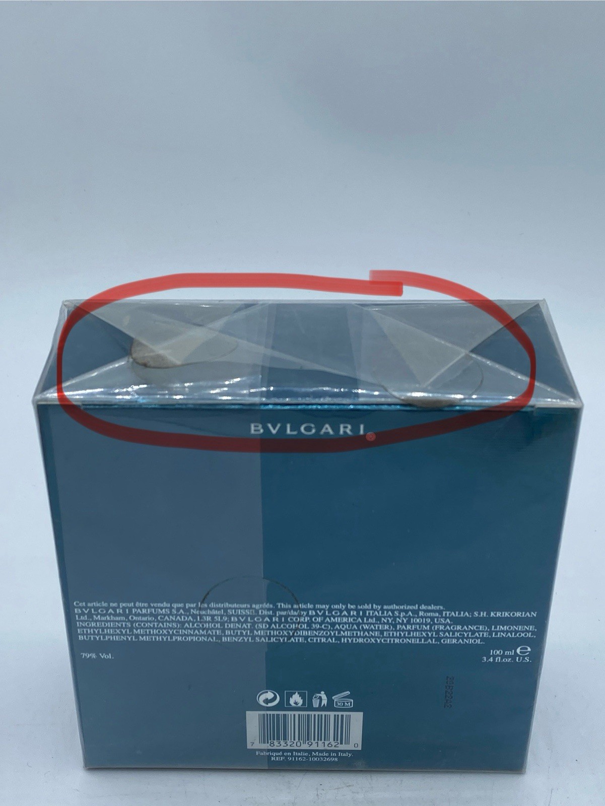 Bvlgari AQVA Pour Homme TONIQ 3.4 oz New In Sealed Box 2011 Formula See Details.