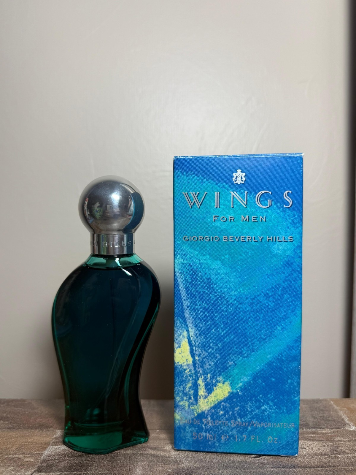 Wings by Giorgio Beverly Hills 1.7oz/50mL Men’s Aftershave NIB