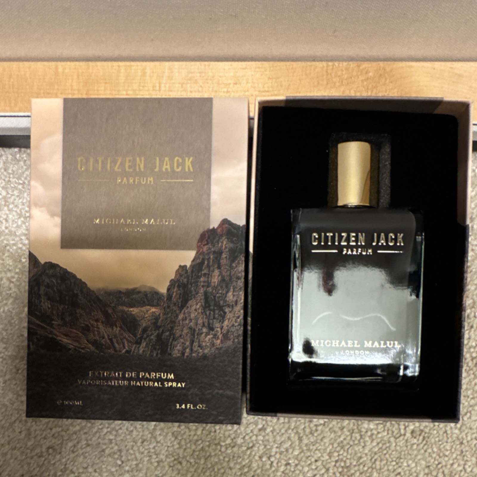 Michael Malul Citizen Jack Extrait de Parfum Spray 3.4 fl oz Bergamot Vanilla