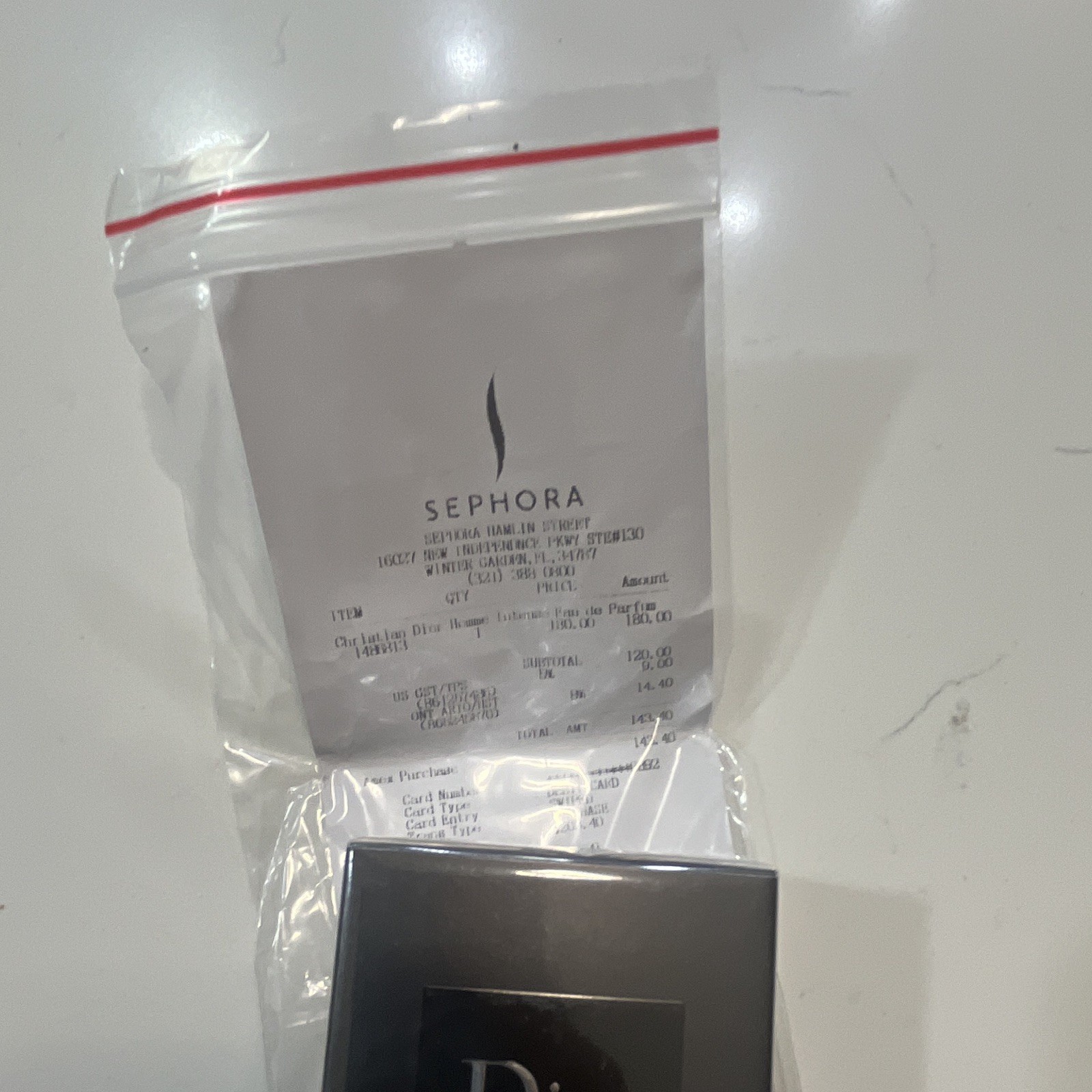 Dior Homme Intense Eau de Parfum Natural Spray 100 ml Regular Size