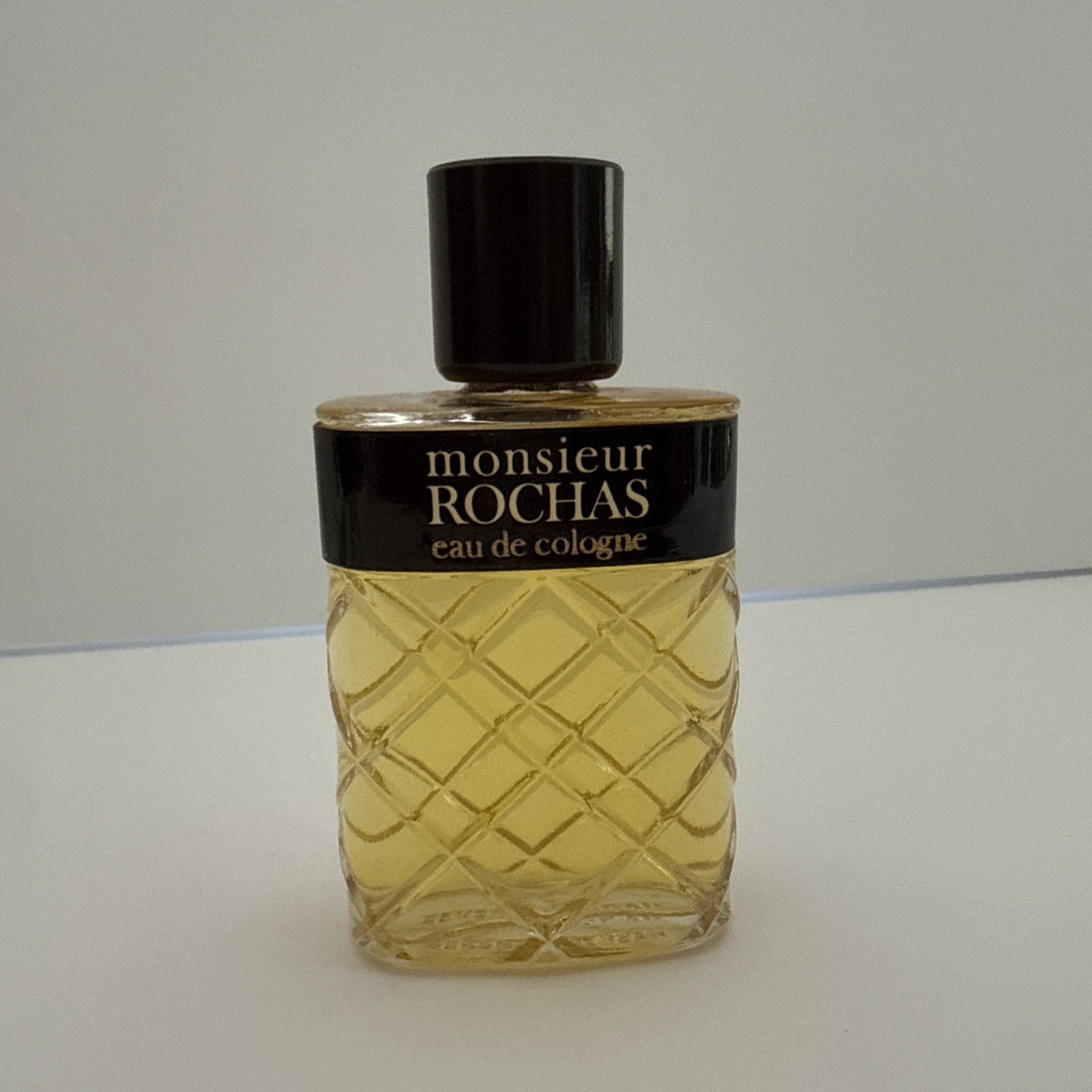 Vintage MONSIEUR ROCHAS Eau de Cologne Splash Discontinued RARE