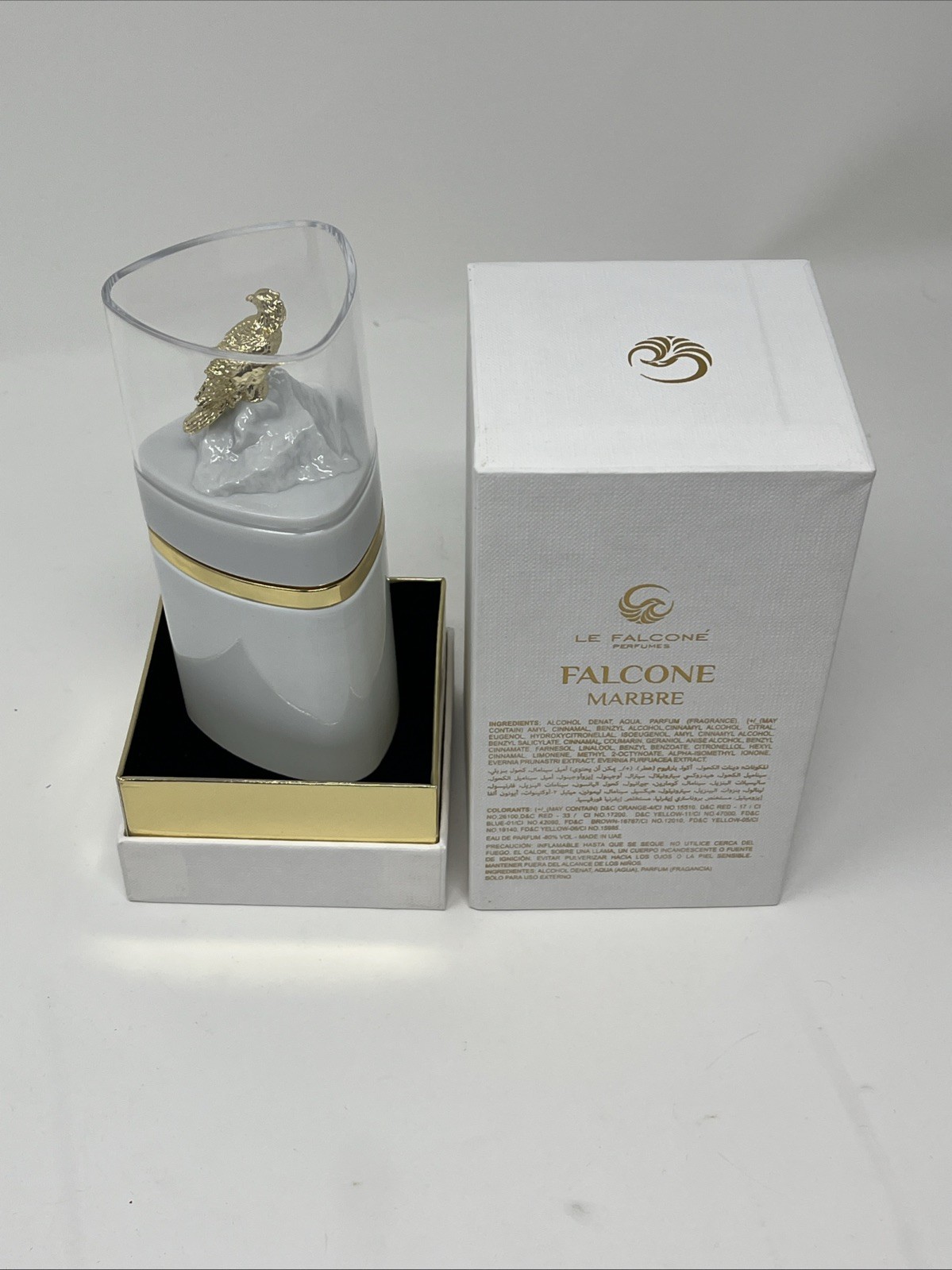 Le Falcone Marbre Perfume Árabe Unisex 100ml x6 | Original UAE | EDP Lujo