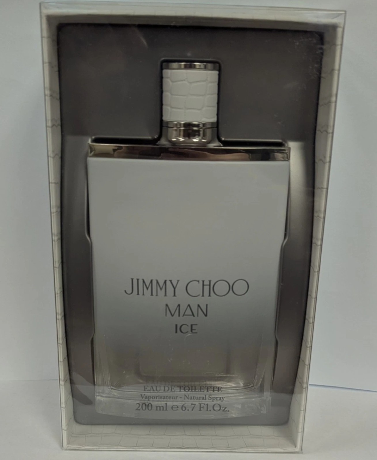 Jimmy Choo Man Ice Eau de Toilette Spray 6.7 fl oz Regular Size Natural Spray