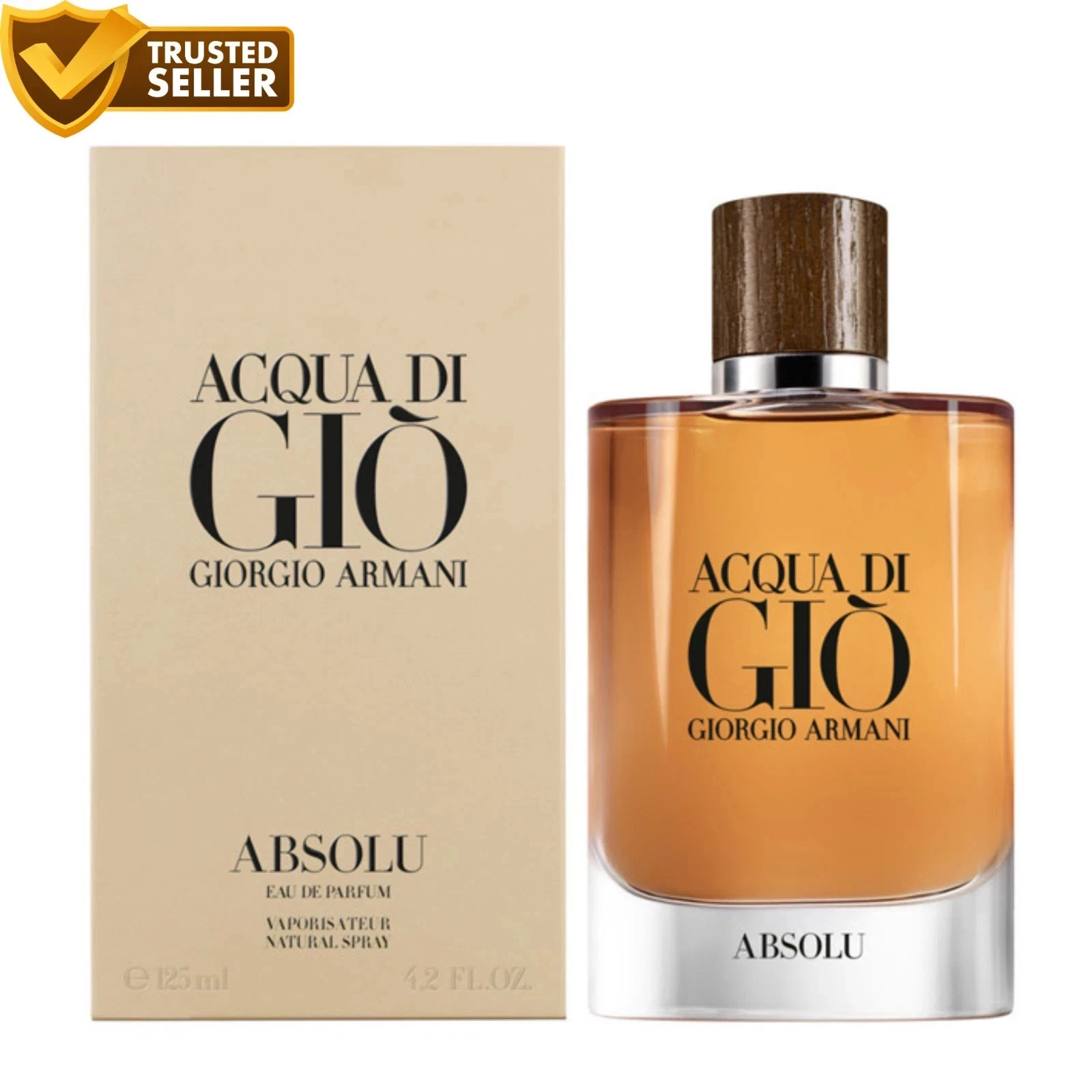 Armani Acqua Di Gio Absolu 4.2 oz EDP Spray Brand New in Box & Sealed