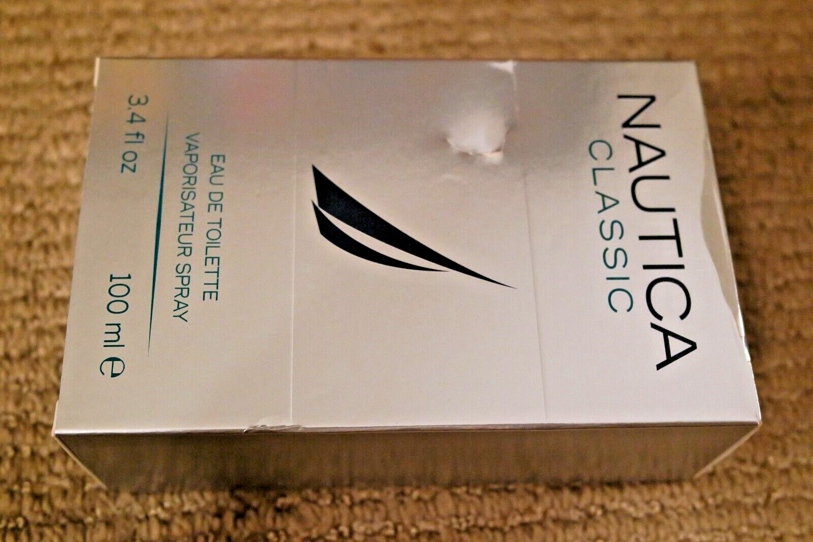 NAUTICA CLASSIC COLOGNE 3.4 FL OZ / 100 mL E (BRAND NEW)