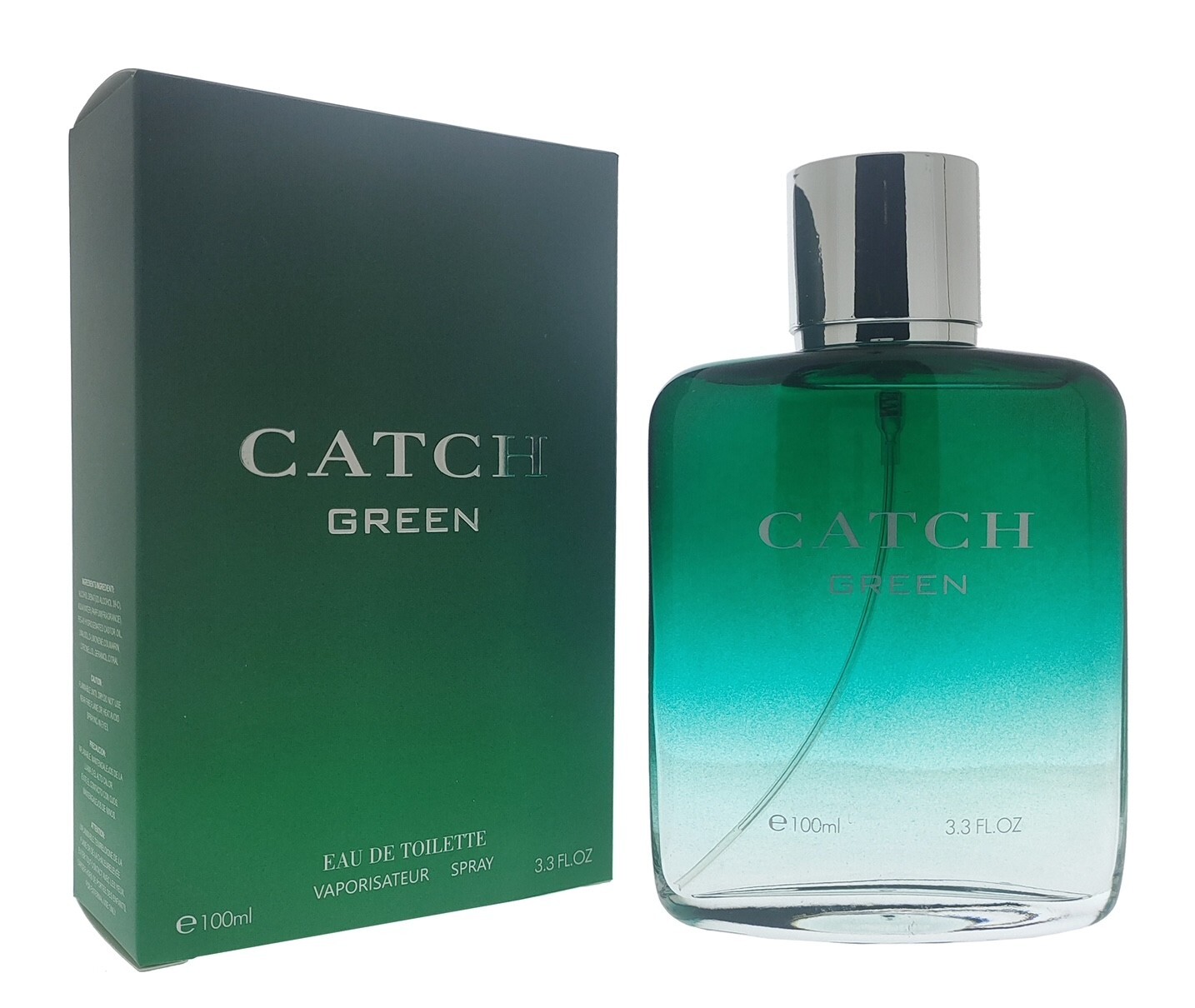 Catch Green by Royal Fragrance 3.3 Fl oz EDT Spray for Men