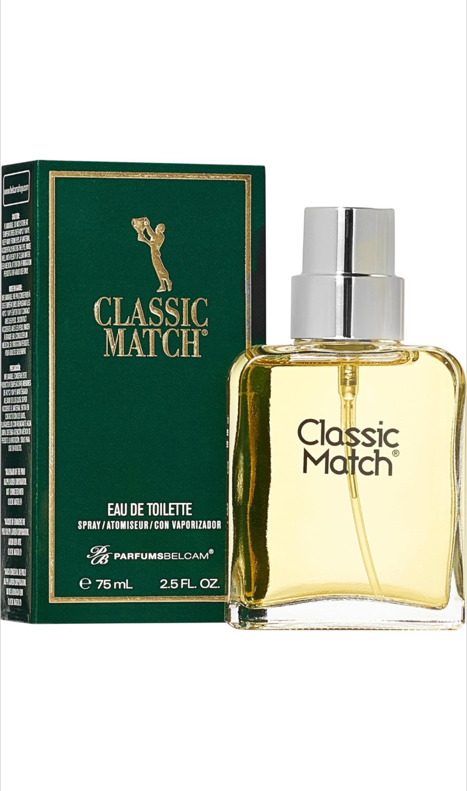 Classic Match Green Eau de Toilette Spray 2.5 fl oz New In Box