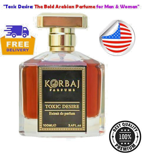 Toxic Desire – Arabian Perfume for Women and Men, EDP Mens Cologne with Cogna…