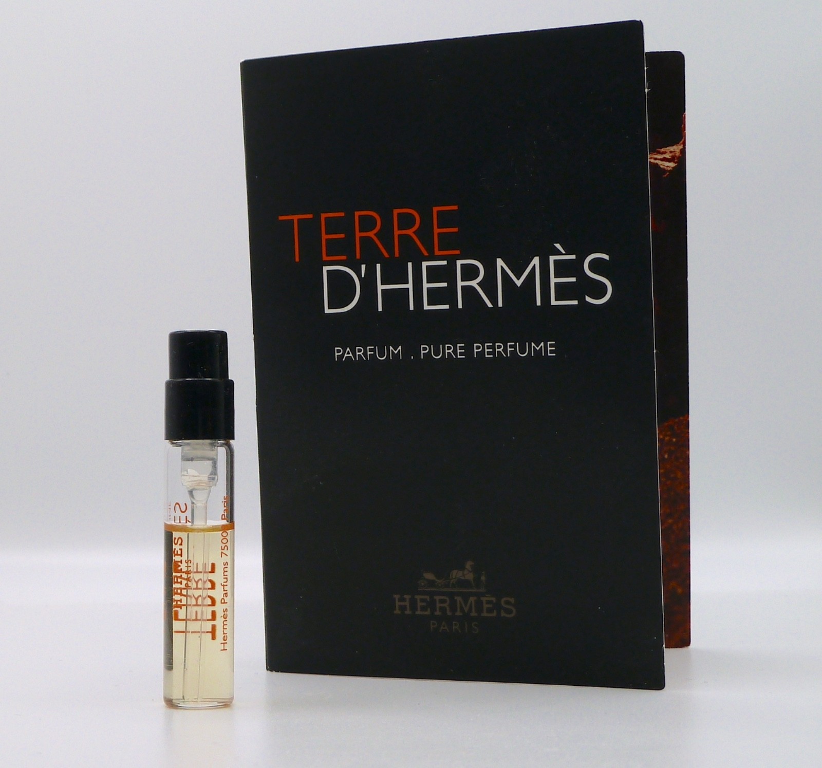 Hermès Terre d’Hermès Parfum Sample Spray Vial .06oz / 2ml